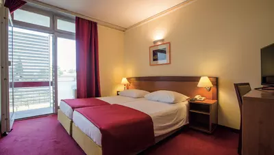 Chorvátsko - Šibenik -  Hotel Niko - Spálňa