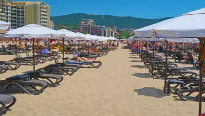 Bulharsko - Slnečné pobrežie - pláž