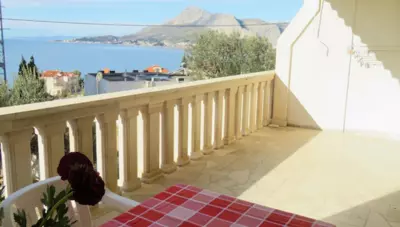 Chorvátsko - Omiš - Apartmány Musac - C7 - terasa