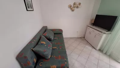 Chorvátsko - Vodice - Srima - apartmány Danu - dvojlôžkový apartmán s dvomi prístelkami - denná miestnosť Chorvátsko - Vodice - Srima - apartmány Danu - dvojlôžkový apartmán s dvomi prístelkami - denná miestnosť