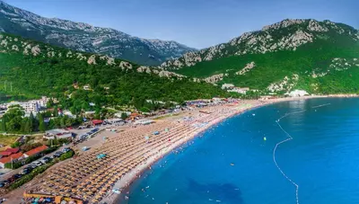 Čierna Hora - Čanj - penzión Lara Lux - pláž