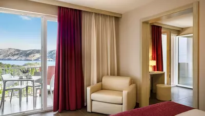 Chorvátsko - ostrov Rab - Lopar - Lopar Sunny hotel - rodinná suita