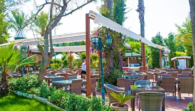 Turecko - Side - Hotel Side Bay - terasa Turecko - Side - Hotel Side Bay - terasa