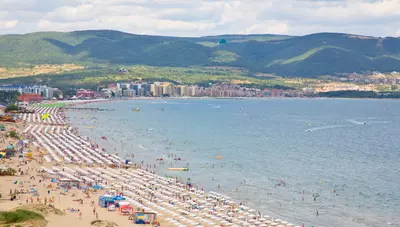 Bulharsko - Slnečné pobrežie - Hotel Burgas Beach - pláž Bulharsko - Slnečné pobrežie - Hotel Burgas Beach - pláž