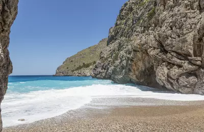 Španielsko - Mallorca - pláž Sa Calobra