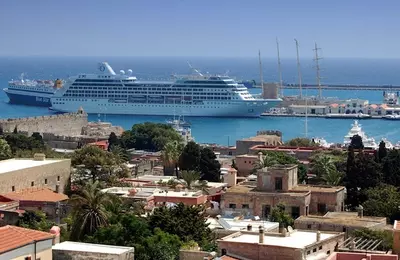 Grécko - Rhodos - Hlavné mesto - výhľad