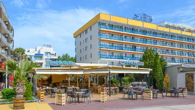 Bulharsko - Slnečné pobrežie - Hotel Glarus - vchod