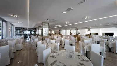 Taliansko-Lido di Jesolo-hotel Le Soleil-reštaurácia Taliansko-Lido di Jesolo-hotel Le Soleil-reštaurácia