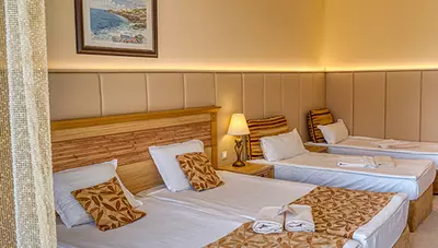 Bulharsko - Slnečné pobrežie - Hotel Majestic Beach Resort - rodinná izba Bulharsko - Slnečné pobrežie - Hotel Majestic Beach Resort - rodinná izba
