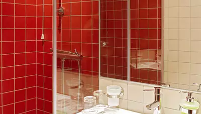 Chorvátsko - Sv.Filip i Jakov - Hotel Villa Donat - Depandans - izba Comfort - kúpeľňa Chorvátsko - Sv.Filip i Jakov - Hotel Villa Donat - Depandans - izba Comfort - kúpeľňa