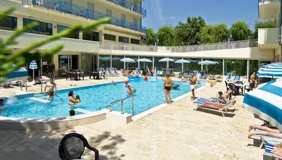 Hotel Miami - Lido di Jesolo - bazén Hotel Miami - Lido di Jesolo - bazén