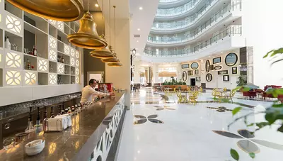 Turecko - Side - Diamond Premium hotel & Spa - recepcia Turecko - Side - Diamond Premium hotel & Spa - recepcia