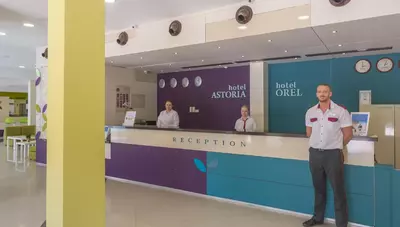 Bulharsko - Slnečné pobrežie - Hotel Astoria - recepcia Bulharsko - Slnečné pobrežie - Hotel Astoria - recepcia