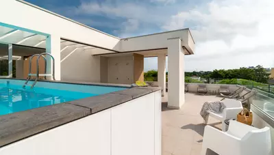 Taliansko-Bibione-rezidencia Iris Suite-bazén