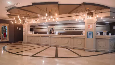 Turecko - Side - hotel Bella Resort and Spa - recepcia Turecko - Side - hotel Bella Resort and Spa - recepcia