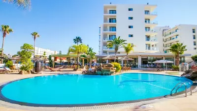 Cyprus - Ayia Napa - Hotel Stamatia - bazén
