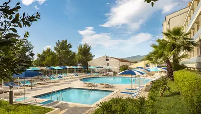 Chorvátsko - Istria - Rabac - Rabac Sunny Hotel & Residence - areál Chorvátsko - Istria - Rabac - Rabac Sunny Hotel & Residence - areál