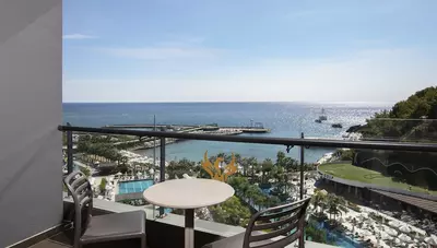 Turecko - Avsallar - Mylome Luxury Hotel & Resort - izba orientovaná na morskú stranu