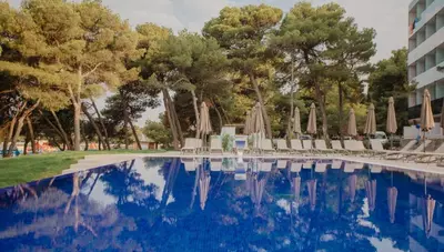 Chorvátsko - Vodice - Villa Arausa - bazén Chorvátsko - Vodice - Villa Arausa - bazén