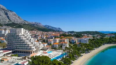Chorvátsko - Makarska - Valamar Meteor hotel - exteriér