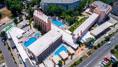 Bulharsko - Slnečné pobrežie - hotel Riva - areál hotela Bulharsko - Slnečné pobrežie - hotel Riva - areál hotela