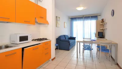 Taliansko - Bibione - Spiaggia - Rezidencia Villa Mara - apartmán C4+2 - kuchyňa Taliansko - Bibione - Spiaggia - Rezidencia Villa Mara - apartmán C4+2 - kuchyňa
