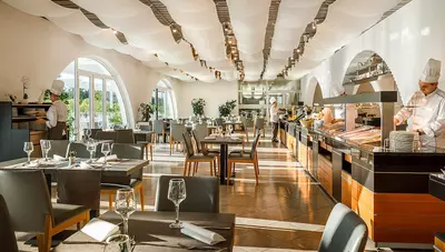 Chorvátsko - o.Krk - Njivice - Magal Hotel by Aminess - reštaurácia