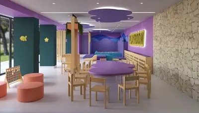 Chorvátsko - Biograd na moru - hotel Adriatic - detská zóna Chorvátsko - Biograd na moru - hotel Adriatic - detská zóna