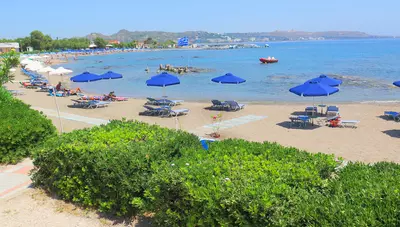 Rhodos - Faliraki - Štúdiá Elpida Beach - pláž Rhodos - Faliraki - Štúdiá Elpida Beach - pláž