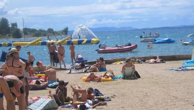 Chorvátsko - Privlaka (Zadar) - Apartmány - pláž