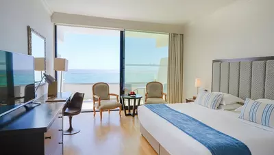 Cyprus - Ayia Napa - Hotel Grecian Bay - dvojlôžková izba orientovaná na morskú stranu