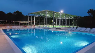 Chorvátsko - Biograd na Moru - hotel Adria - bazén Chorvátsko - Biograd na Moru - hotel Adria - bazén