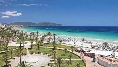 Mallorca - Cala Millor - Hipotels Cala Millor Park - pláž