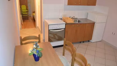 Chovátsko - Vodice - Srima - apartmány Filica - apartmán 1/4+1 - denná miestnosť Chovátsko - Vodice - Srima - apartmány Filica - apartmán 1/4+1 - denná miestnosť