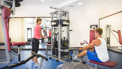 Chorvátsko - ostrov Krk - Baška - Atrium Baška Residence - fitness (hotel Corinthia)