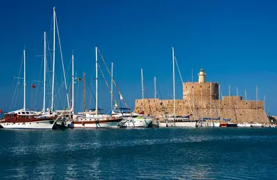 Grécko - Rhodos - Hlavné mesto - pevnosť sv. Mikuláša