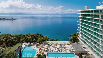 Chorvátsko - Makarska - Dalmacija Places hotel - exteriér Chorvátsko - Makarska - Dalmacija Places hotel - exteriér