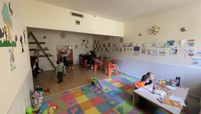 Bulharsko - Slnečné pobrežie - hotel Mena Palace - detský kútik Bulharsko - Slnečné pobrežie - hotel Mena Palace - detský kútik