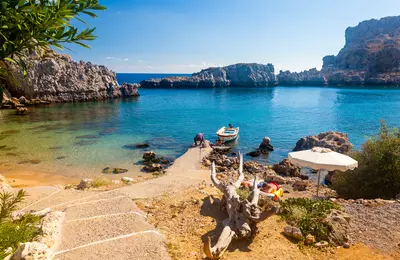 Grécko - Rhodos - pláž