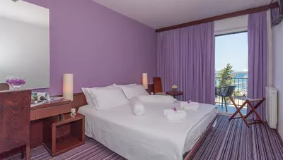 Chorvátsko - Biograd - Biograd na moru - hotel Adriatic - izba s balkónom