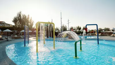 Rhodos - Kiotari - hotel Kiotari Miraluna - vodné atrakcie