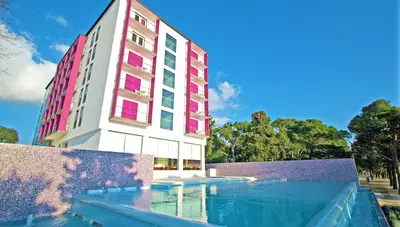 Chorvátsko - Biograd - Biograd na moru - hotel Adriatic - pohľad na hotel Chorvátsko - Biograd - Biograd na moru - hotel Adriatic - pohľad na hotel