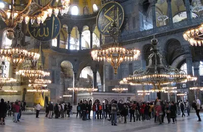 Istanbul - palác Hagia Sofia