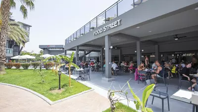 Turecko - Side - Hotel Nova Park - snack bar pri bazéne Turecko - Side - Hotel Nova Park - snack bar pri bazéne