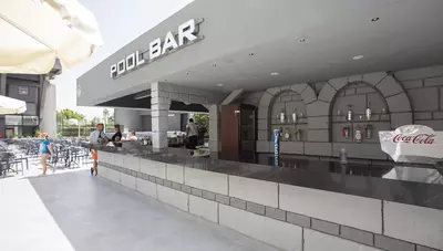 Turecko - Side - Hotel Nova Park - bar pri bazéne Turecko - Side - Hotel Nova Park - bar pri bazéne