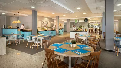 Chorvátsko - ostrov Krk - Baška - Atrium Baška Residence - reštaurácia