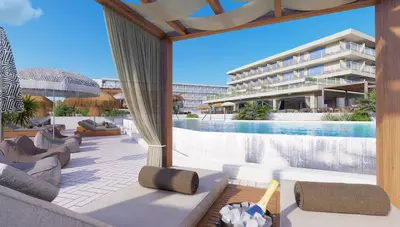 Chorvátsko - Stari Grad - Hvar PLACESHOTEL - bar pri bazéne