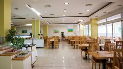 Chorvátsko - Biograd na Moru - hotel Adria - reštaurácia Chorvátsko - Biograd na Moru - hotel Adria - reštaurácia