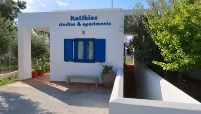 Rhodos - Lardos - Štúdiá Katikies - recepcia