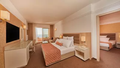 Bulharsko - Slnečné pobrežie - hotel Dreams Sunny Beach Resort & Spa - rodinná izba orientovaná na morskú stranu